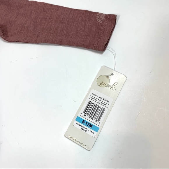 NWT Peek Bundle 6-12 months Jacket and Two Long Sleeve Tops - Picture 13 of 16